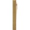 Ekena Millwork 5 1/2-in W x 46-in D x 46-in H Balboa Slat Rough Cedar Woodgrain TimberThane Outlooker, Primed Tan OUTUR055X46X46BOA24RCPR - alternate 4